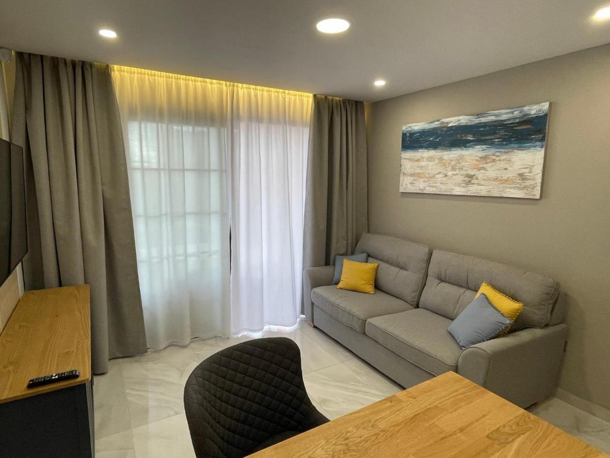 Ferienwohnung Luxury Diamond - Ocean View, Big Terraces, Air Con, Wifi Los Cristianos  Exterior foto