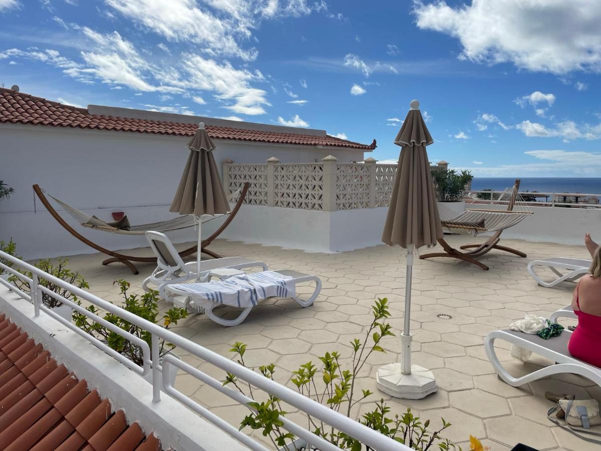 Ferienwohnung Luxury Diamond - Ocean View, Big Terraces, Air Con, Wifi Los Cristianos  Exterior foto