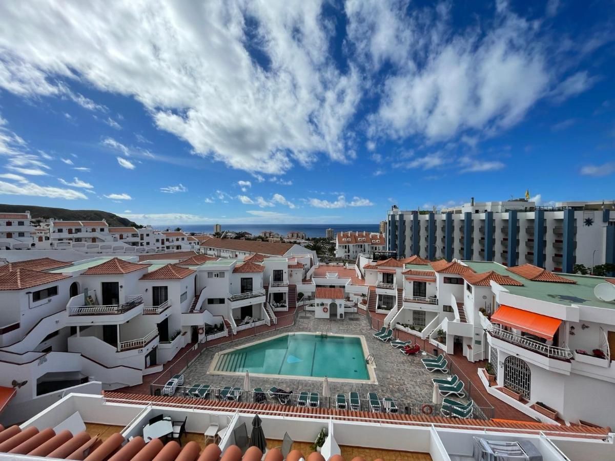 Ferienwohnung Luxury Diamond - Ocean View, Big Terraces, Air Con, Wifi Los Cristianos  Exterior foto