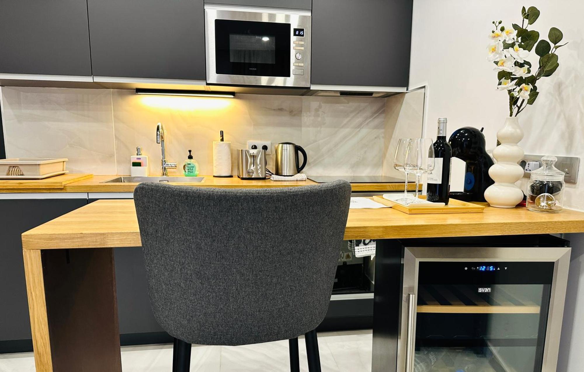 Ferienwohnung Luxury Diamond - Ocean View, Big Terraces, Air Con, Wifi Los Cristianos  Exterior foto
