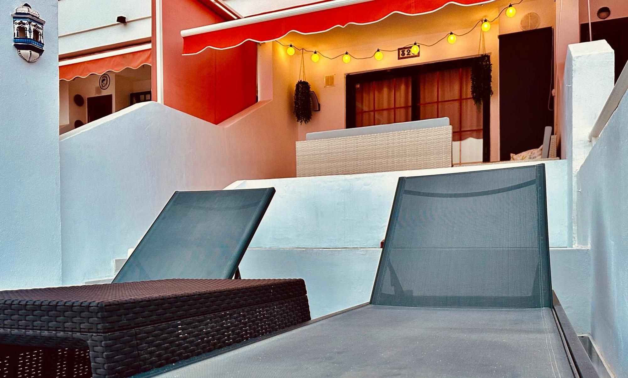 Ferienwohnung Luxury Diamond - Ocean View, Big Terraces, Air Con, Wifi Los Cristianos  Exterior foto